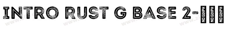 Intro Rust G Base 2字体转换